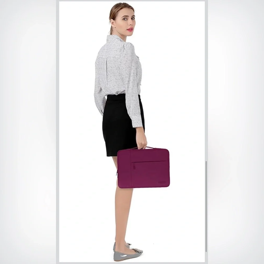 Mosiso Laptop Sleeve Burgundy